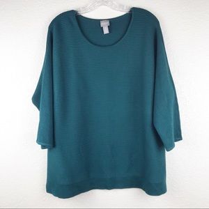 Chicos Green Sweater